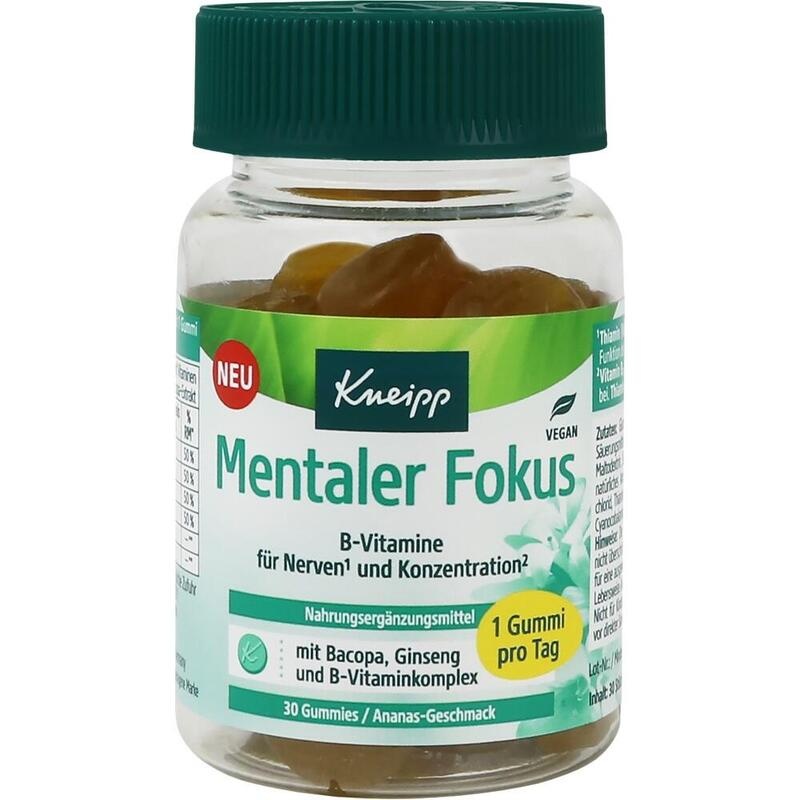 KNEIPP Mentaler Fokus Gummies