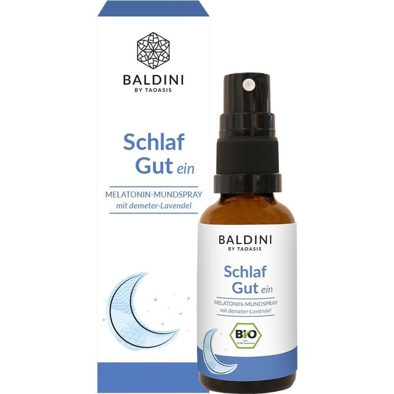 BALDINI Melatonin Schlaf gut ein Mundspray Bio