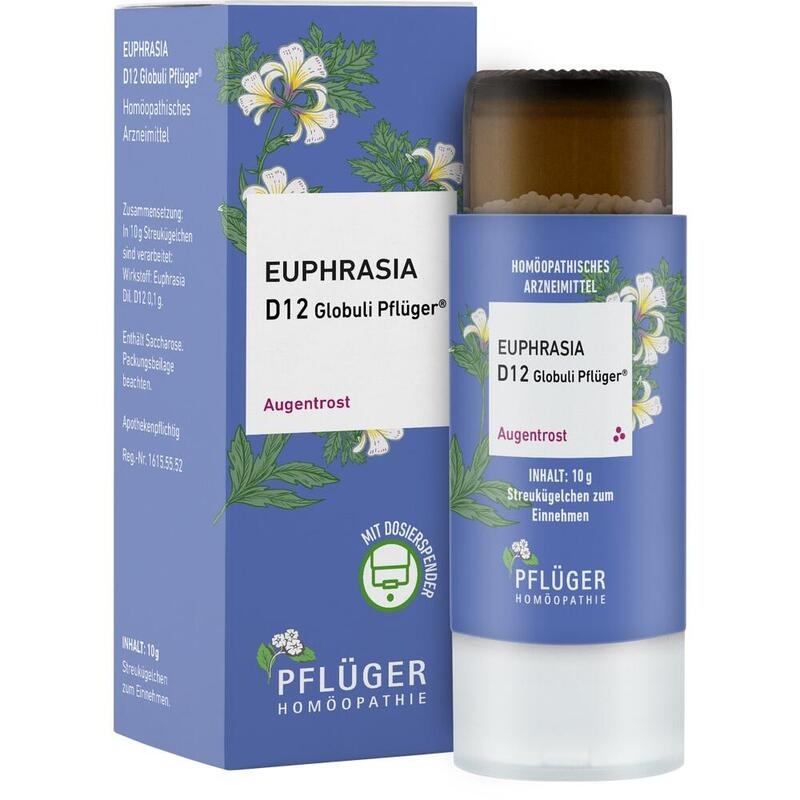 EUPHRASIA D 12 Globuli Pflüger Dosierspender