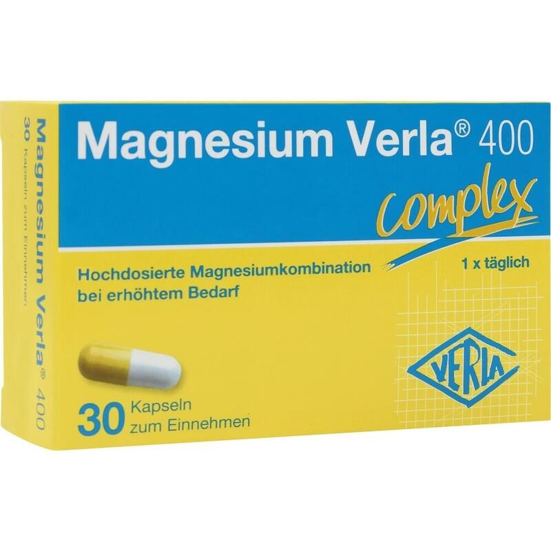 MAGNESIUM VERLA 400 Kapseln