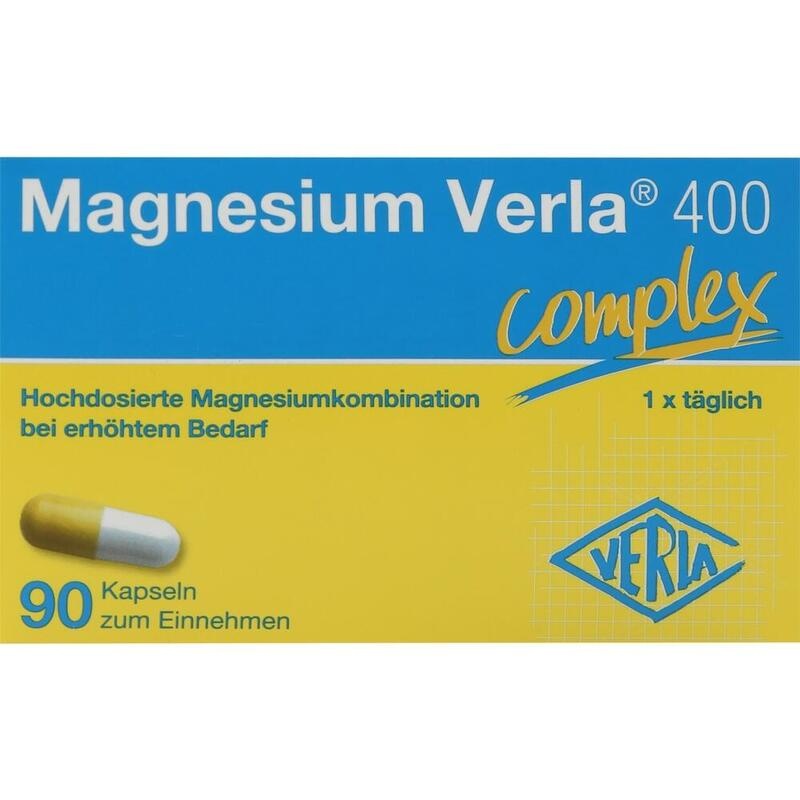 MAGNESIUM VERLA 400 Kapseln