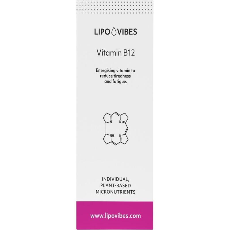 LIPOVIBES Pure Vitamin B12 Tropfen zum Einnehmen