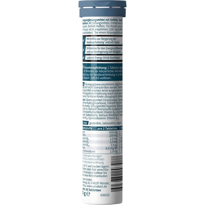 SANOTACT Energy Drink Brausetabletten