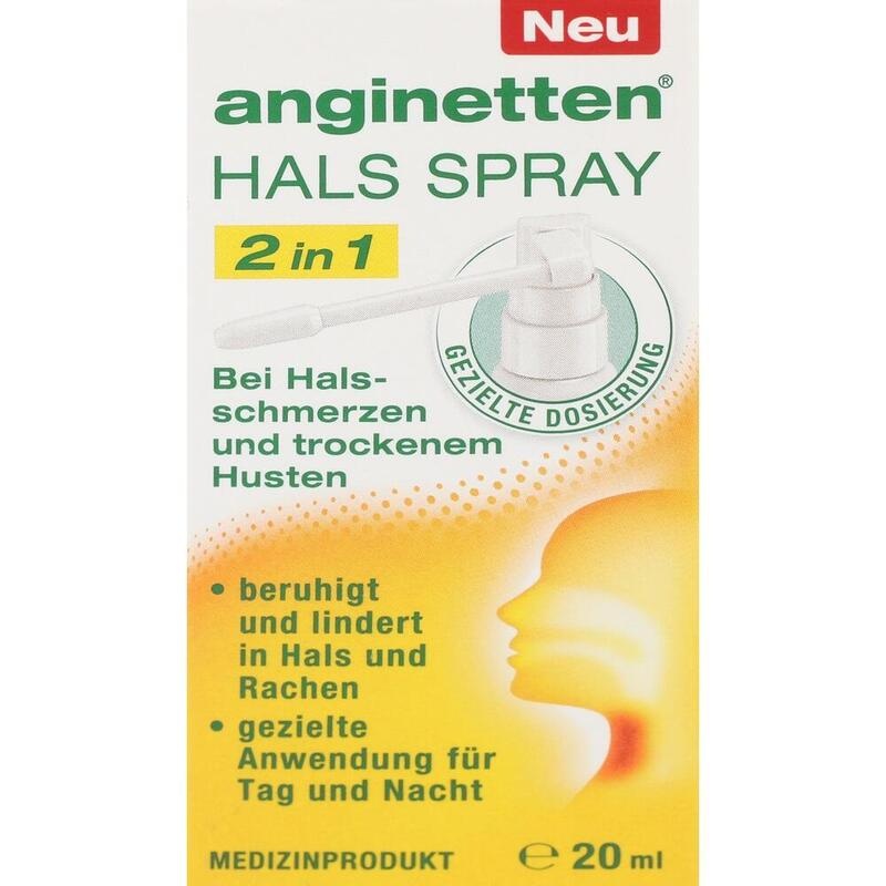 ANGINETTEN Halsspray 2in1 Erw.