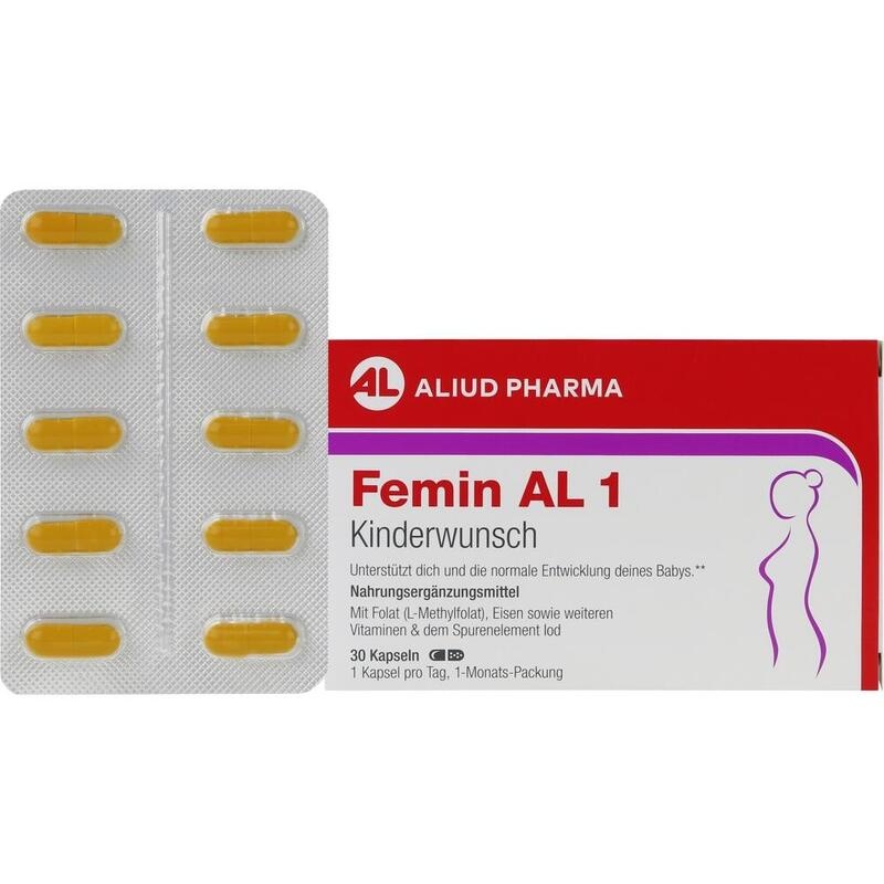 FEMIN AL 1 Kinderwunsch Hartkapseln
