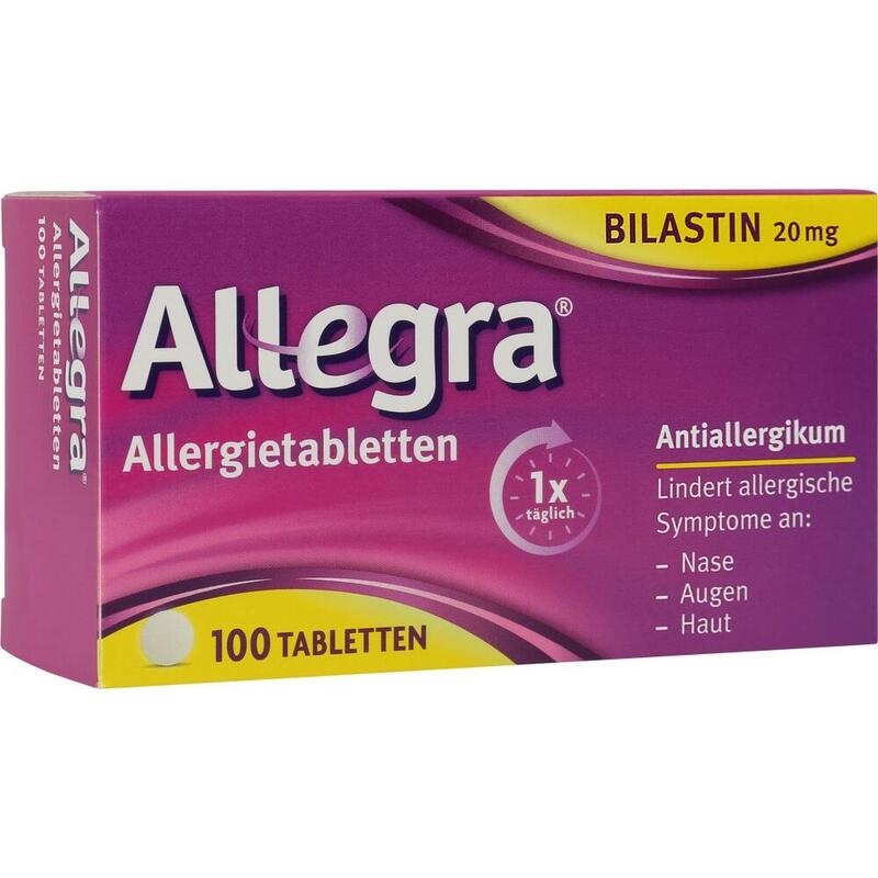 ALLEGRA Allergietabletten 20 mg Tabletten