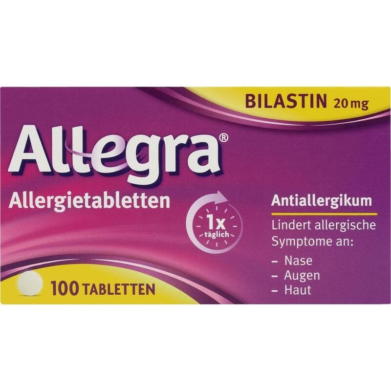 ALLEGRA Allergietabletten 20 mg Tabletten