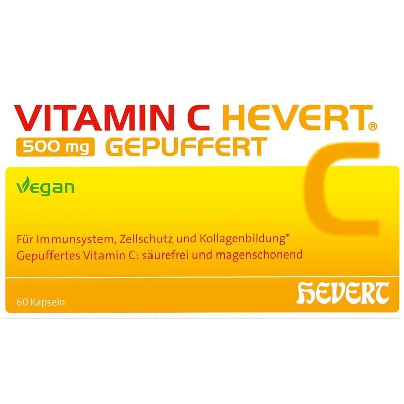 VITAMIN C HEVERT 500 mg gepuffert Kapseln