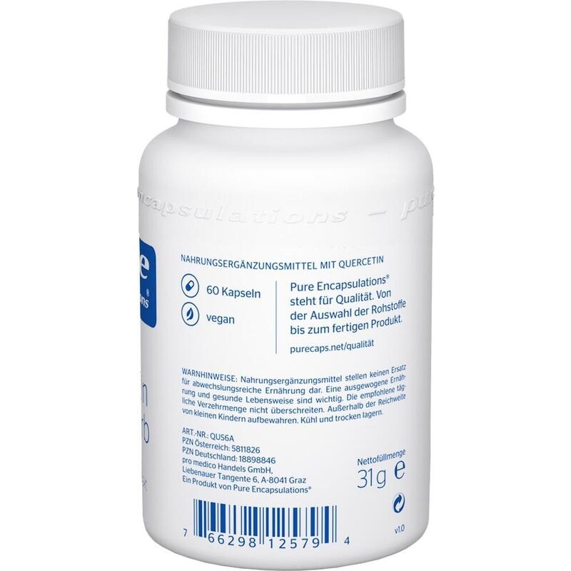 PURE ENCAPSULATIONS Quercetin phytosorb Kapseln