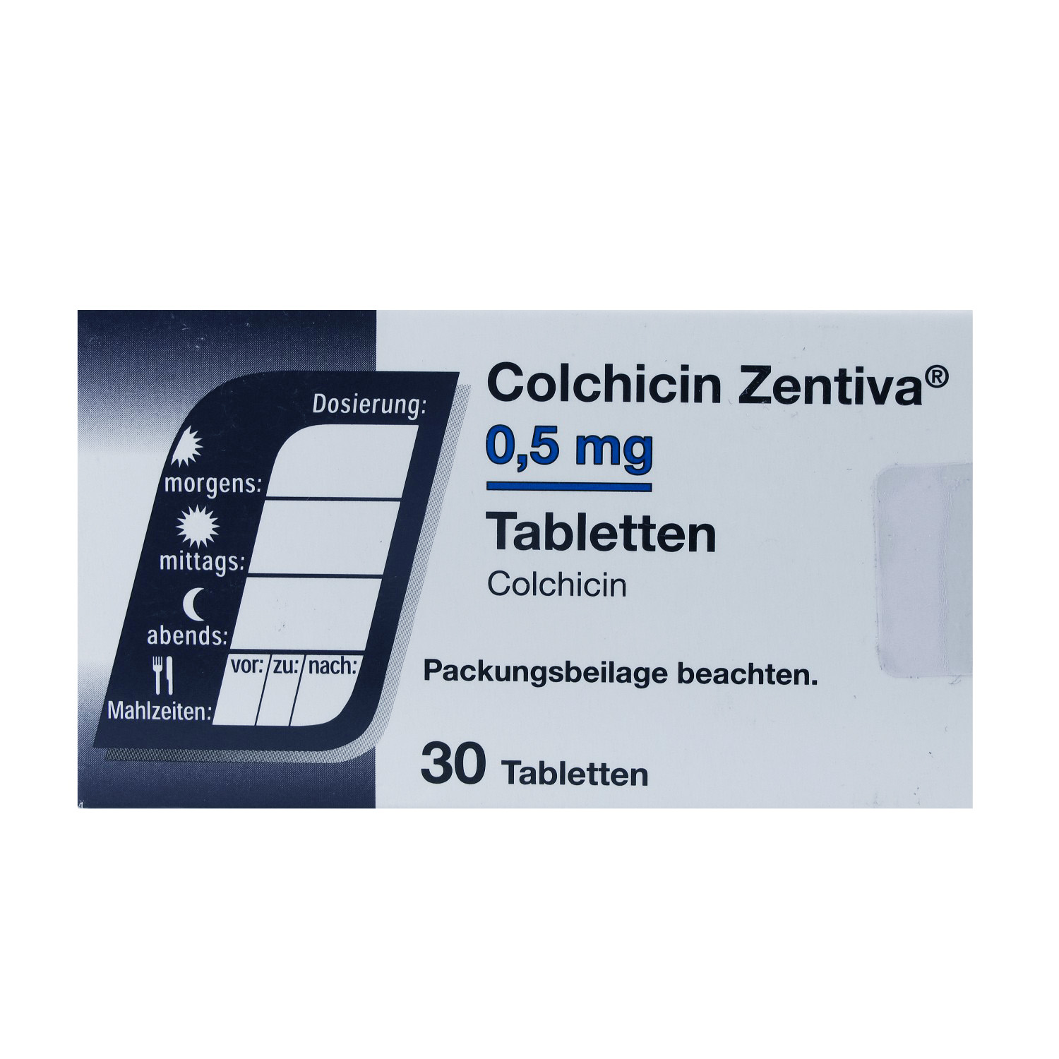 COLCHICIN Zentiva 0,5 mg Tabletten
