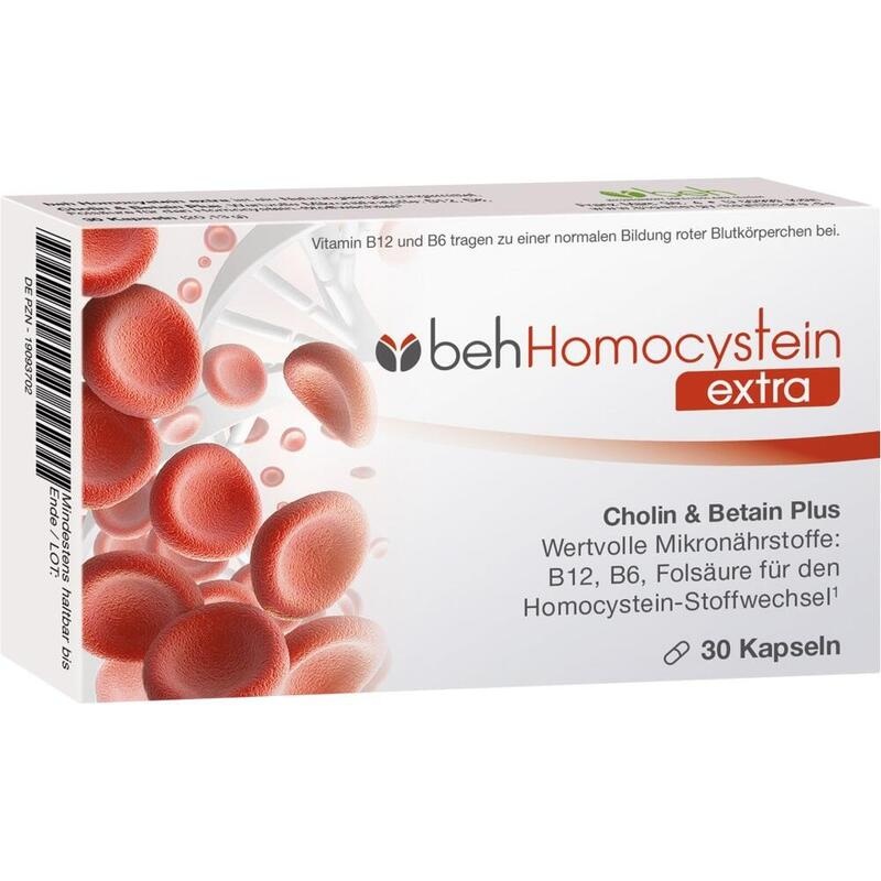 BEH Homocystein extra Kapseln