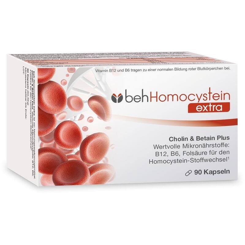 BEH Homocystein extra Kapseln