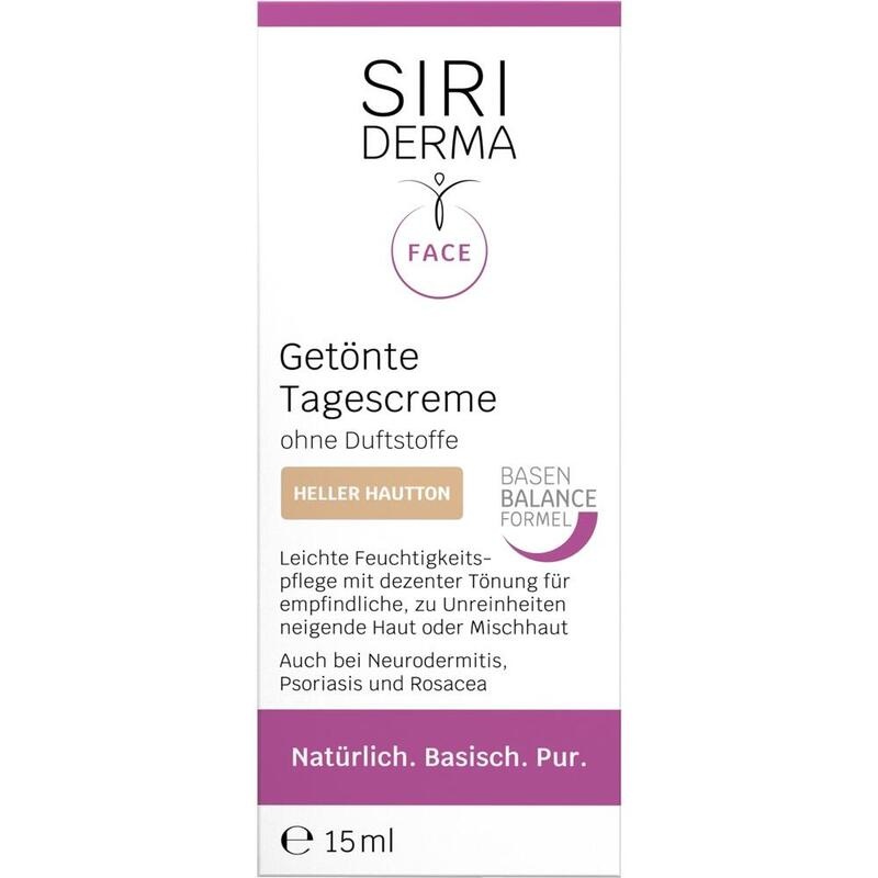 SIRIDERMA getönte Tagescreme hell