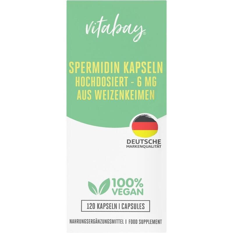 SPERMIDIN 6 mg hochdosiert Kapseln