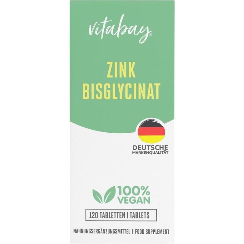 ZINK BISGLYCINAT 25 mg hochdosiert Tabletten