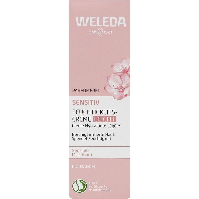 WELEDA Sensitiv Feuchtigkeitscreme leicht Mandel