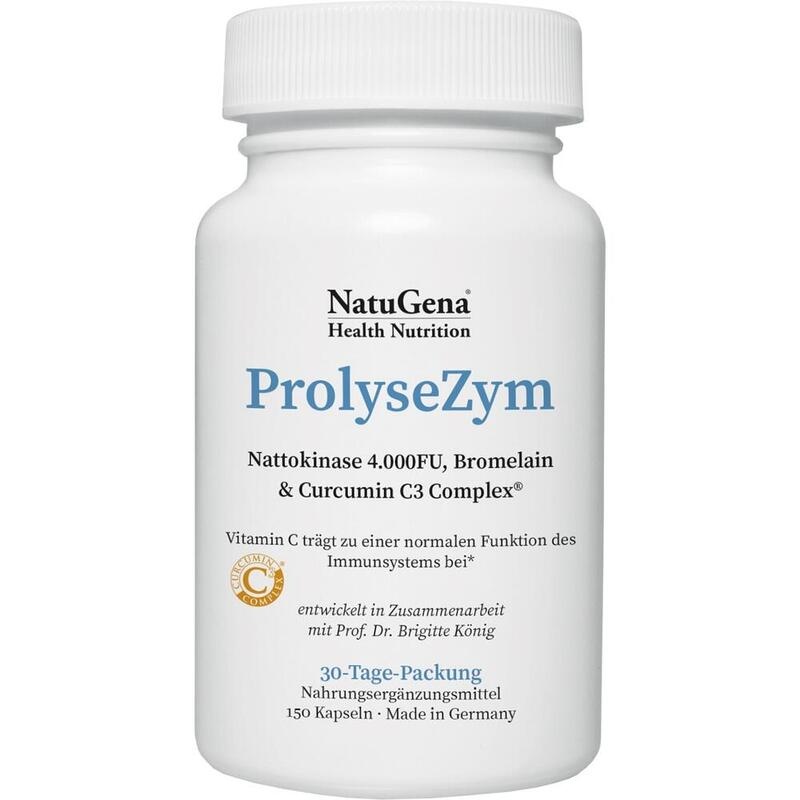 PROLYSEZYM Nattokinase+Bromelain+Curcumin Kapseln