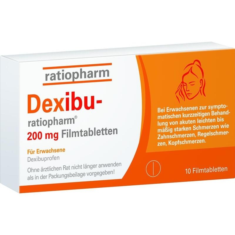 DEXIBU-ratiopharm 200 mg Filmtabletten
