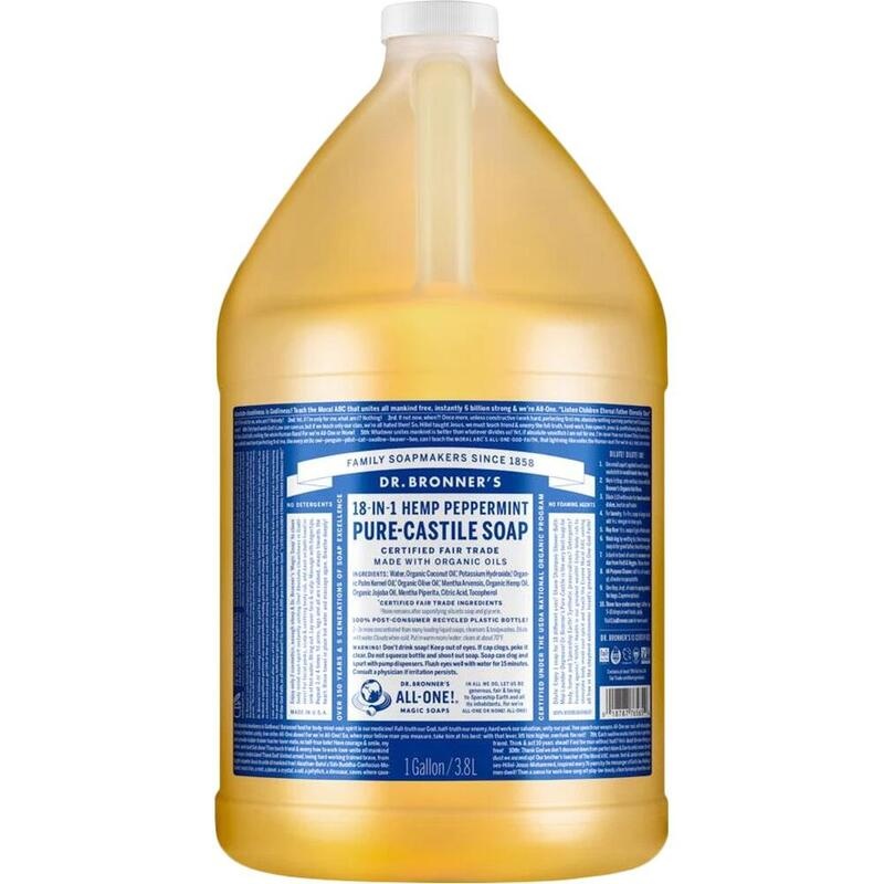 DR.BRONNERS 18in1 NATURSEIFE flüssig Pfefferminze