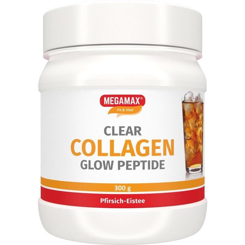 COLLAGEN CLEAR Glow Kollagen Peptide Pfirsich Plv.