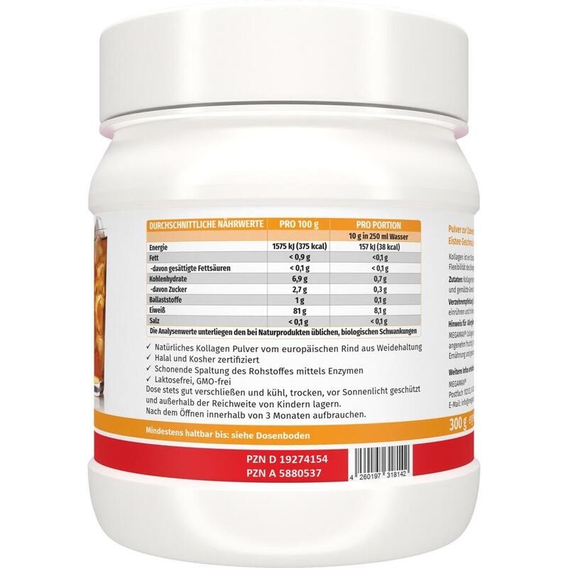 COLLAGEN CLEAR Glow Kollagen Peptide Pfirsich Plv.