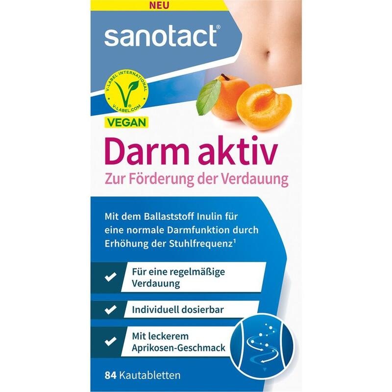 SANOTACT Darm AKTIV Kautabletten