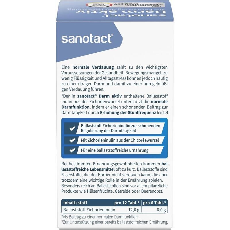 SANOTACT Darm AKTIV Kautabletten