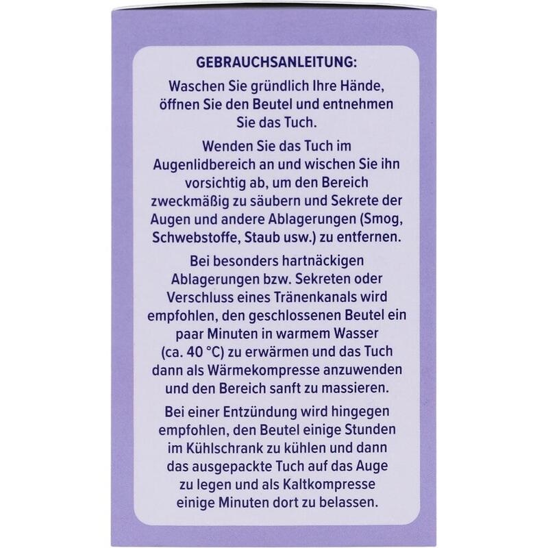 ARTELAC Augenpfleger Lidreinigungstücher