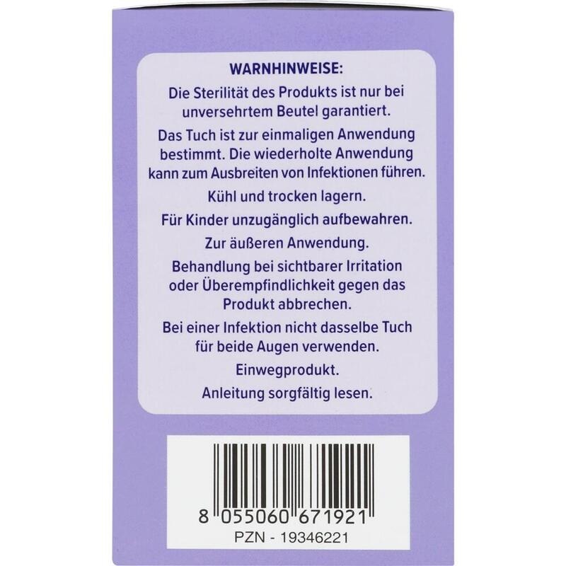 ARTELAC Augenpfleger Lidreinigungstücher