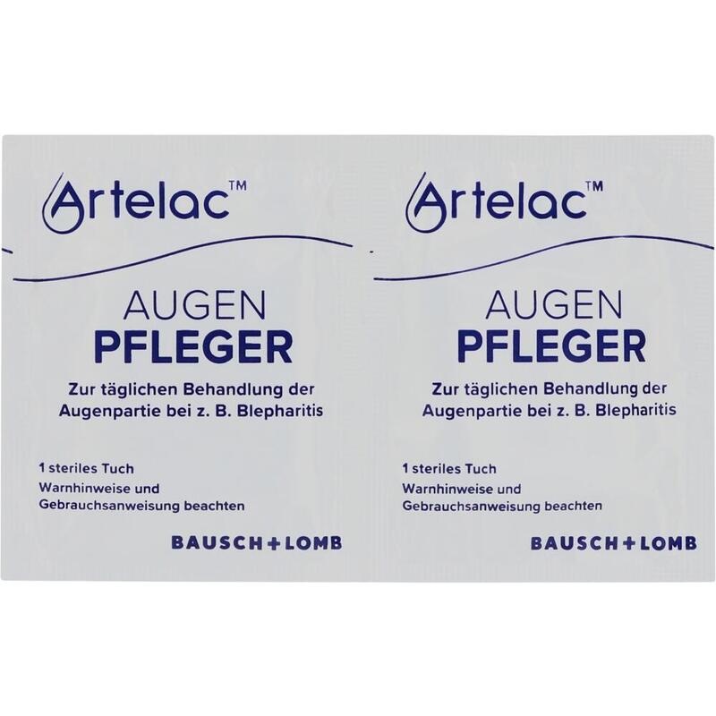 ARTELAC Augenpfleger Lidreinigungstücher