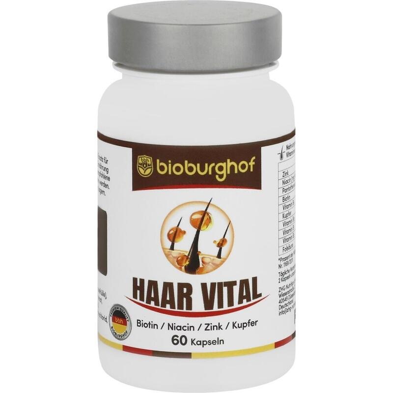 BIOBURGHOF Haar Vital Komplex Hartkapseln