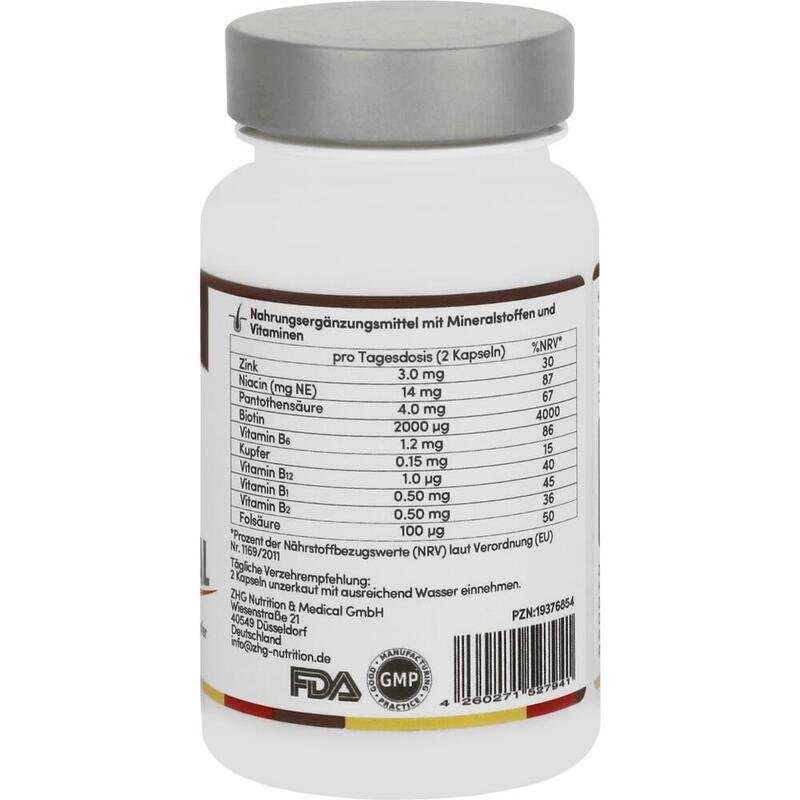 BIOBURGHOF Haar Vital Komplex Hartkapseln