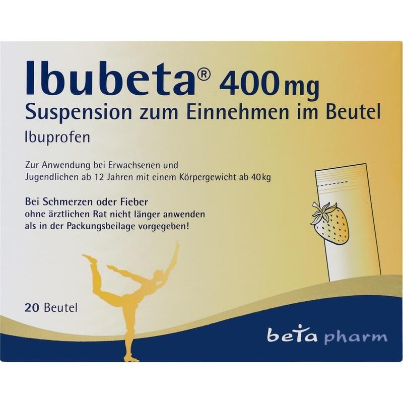 IBUBETA 400 mg Suspension zum Einnehmen im Beutel