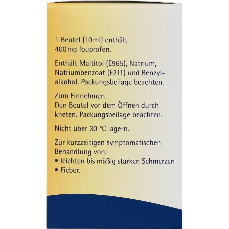 IBUBETA 400 mg Suspension zum Einnehmen im Beutel