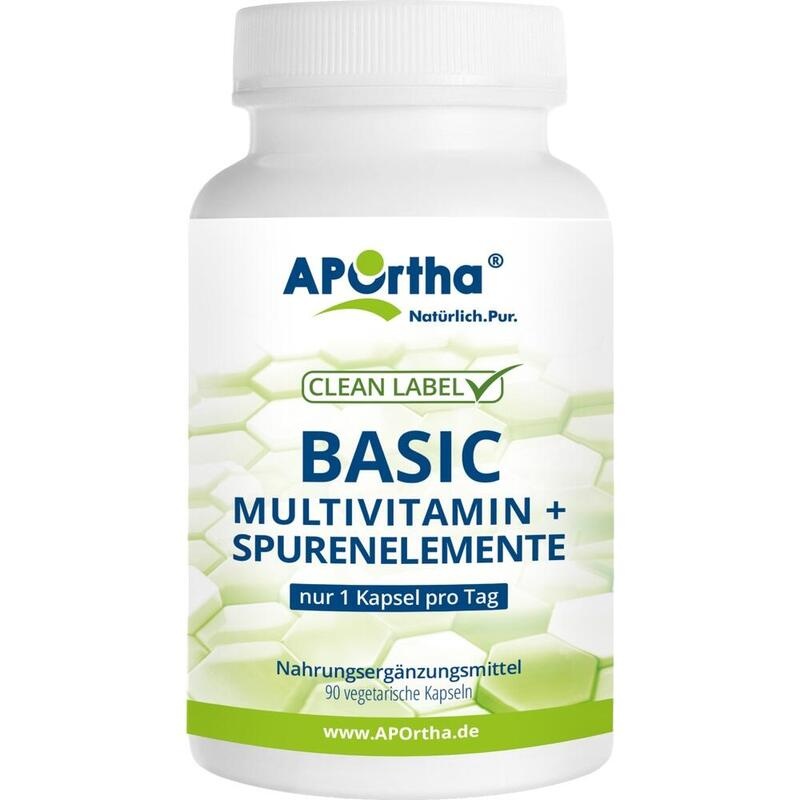 BASIC MULTIVITAMIN+Spurenelemente Kapseln