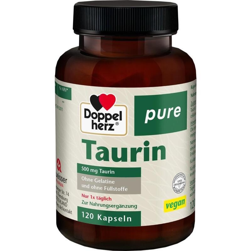DOPPELHERZ Taurin pure Kapseln
