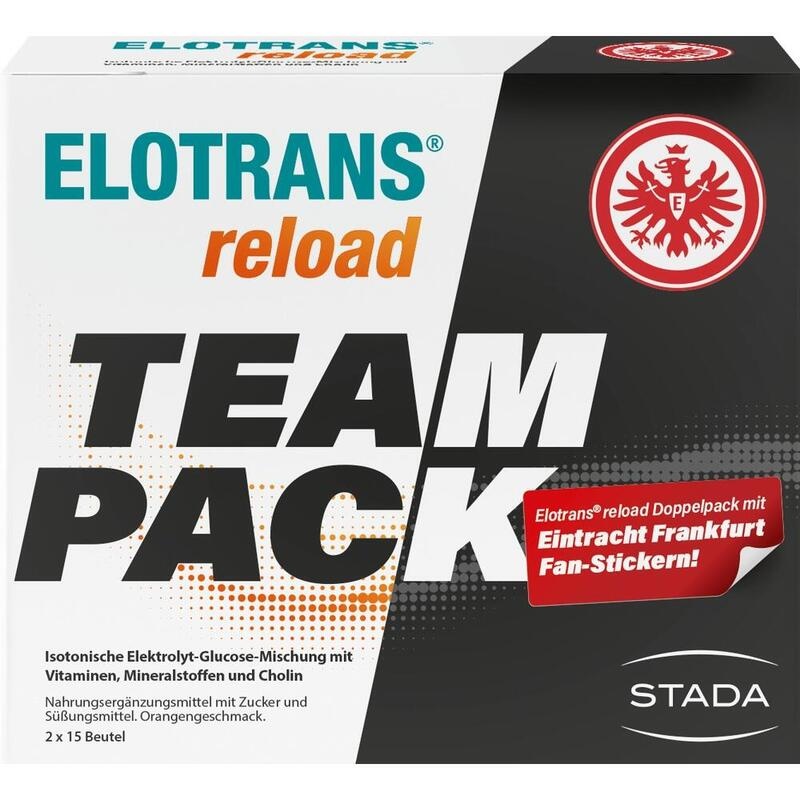ELOTRANS reload Elektrolyt-Pulver Orange Eintracht
