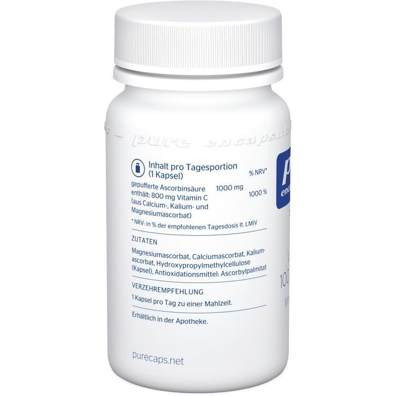 PURE ENCAPSULATIONS Vitamin C 1000 gepuffert Kaps.