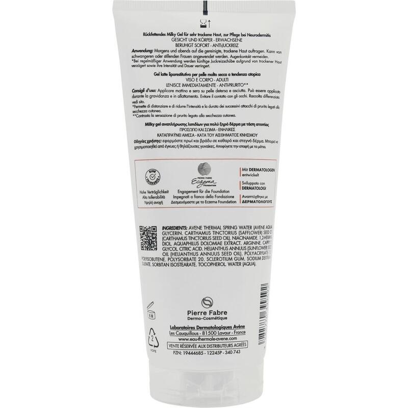 AVENE XeraCalm A.D rückfettendes milky Gel