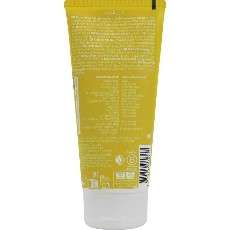 WELEDA Energy Shower Gel Ingwer