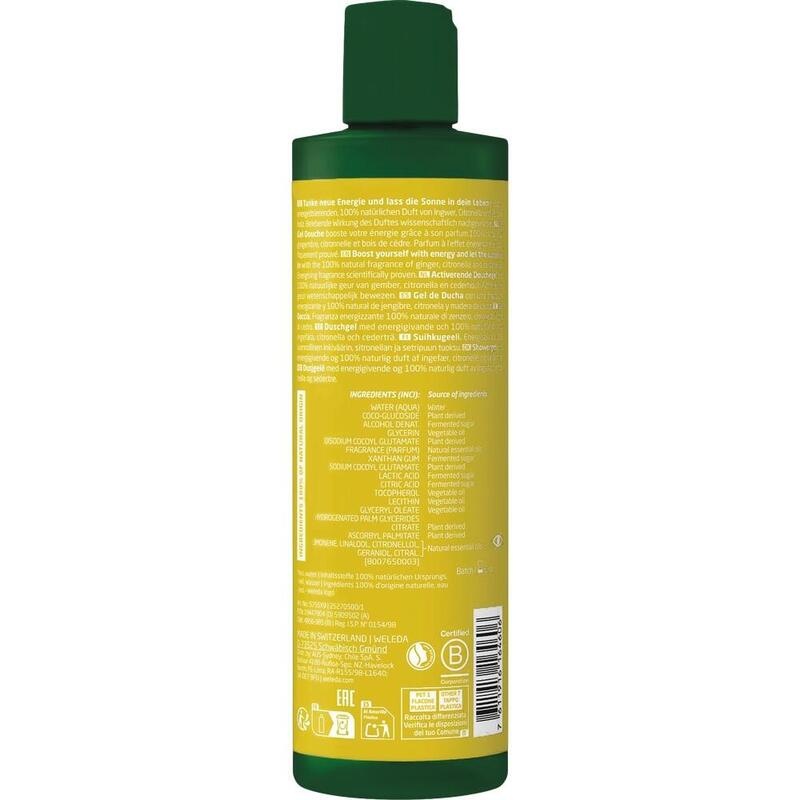 WELEDA Energy Shower Gel Ingwer
