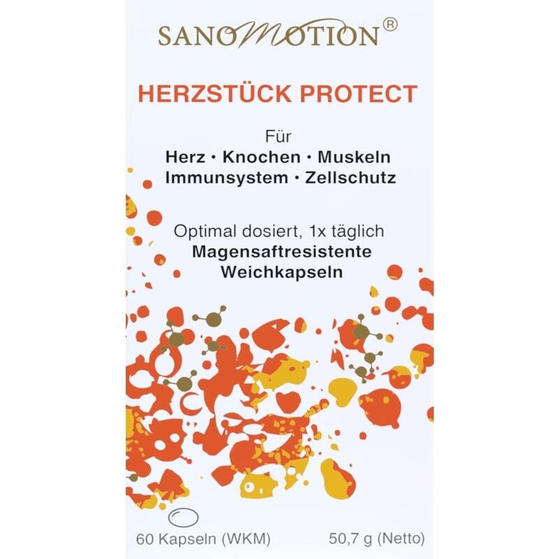 SANOMOTION OMEGA3+Vit.D u.E HERZSTÜCK PROTECT WKM