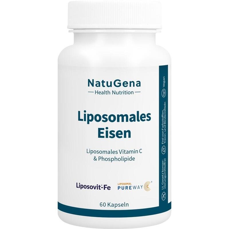 LIPOSOMALES Eisen+Vitamin C vegan Kapseln