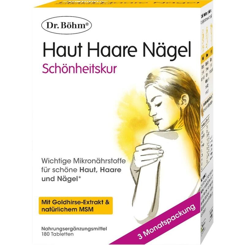 DR.BÖHM Haut Haare Nägel Schönheitskur Tabletten