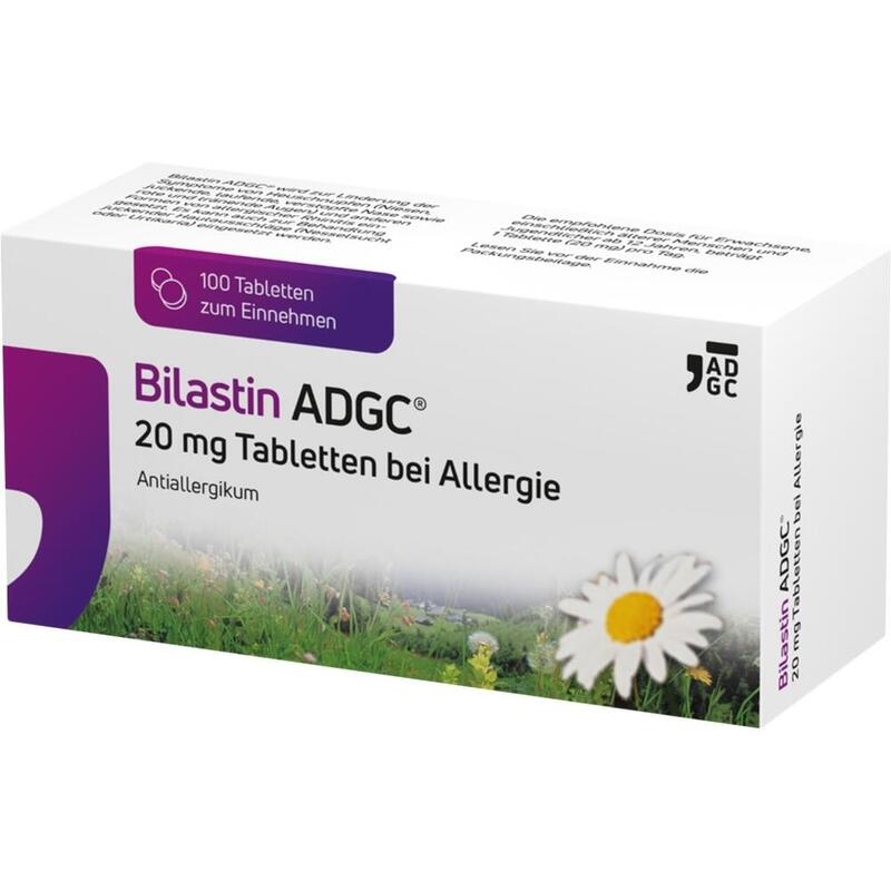 BILASTIN ADGC 20 mg Tabletten bei Allergie