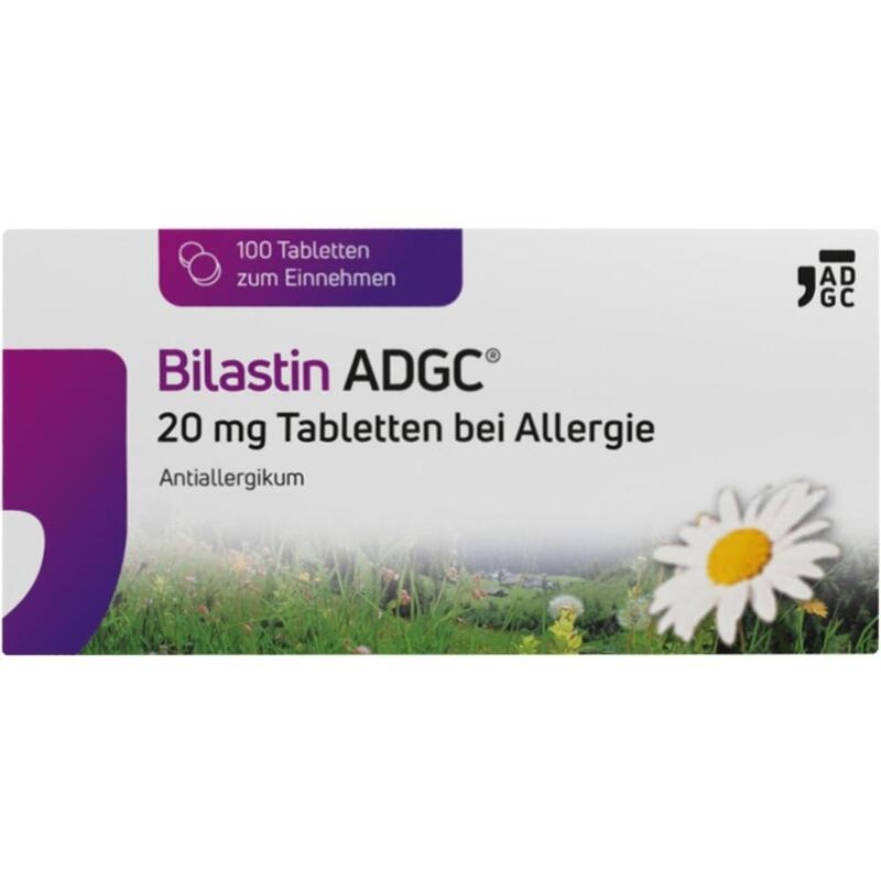 BILASTIN ADGC 20 mg Tabletten bei Allergie