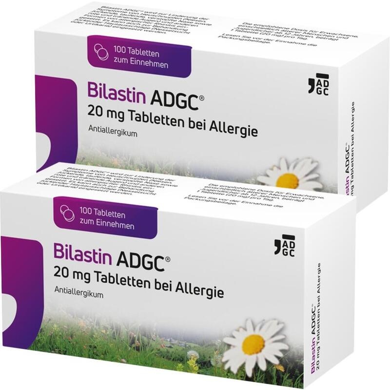 BILASTIN ADGC 20 mg Tabletten bei Allergie