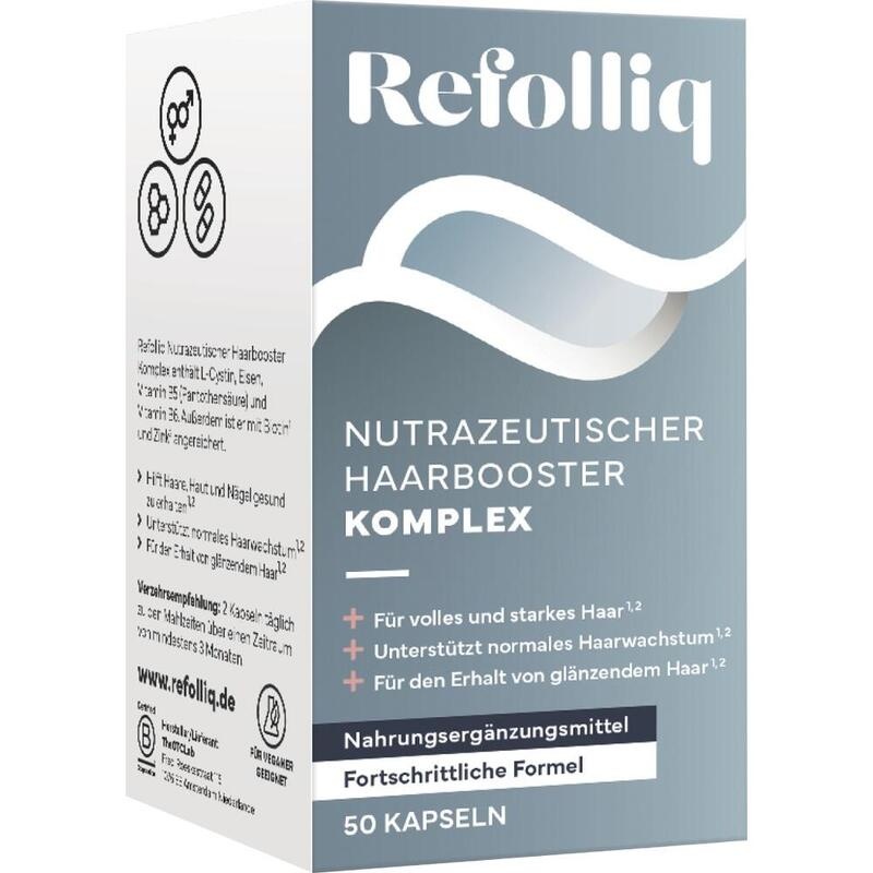 REFOLLIQ nutrazeutischer Haarbooster Komplex Kaps.