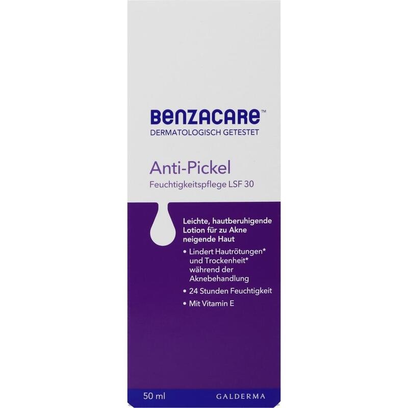 BENZACARE Anti-Pickel Feuchtigkeitspflege SPF 30