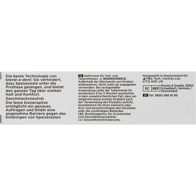 BLEND A DENT Ultimate Haftcreme geschmacksneutral